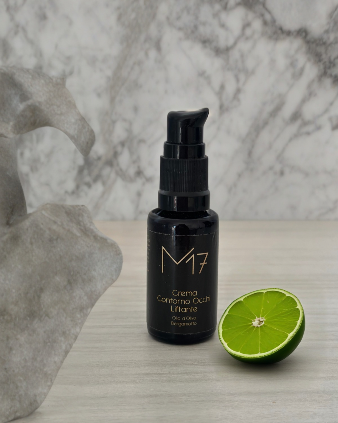 Crema liftante occhi - Olio d'oliva e bergamotto